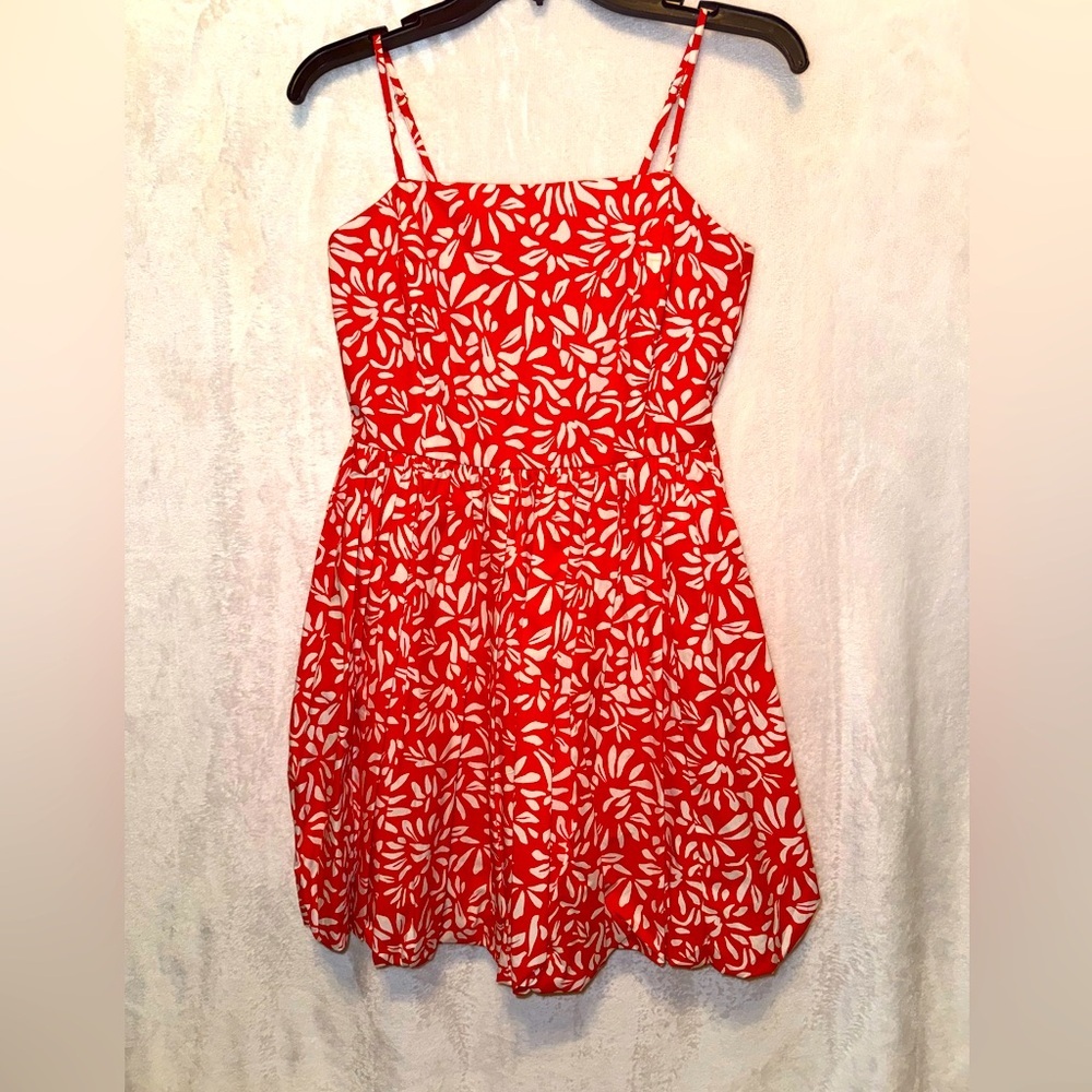 Copper Key Floral Bubble Hem Dress-NWT